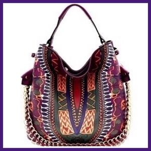 *Reposh* Colorful Patterned Women's Bag